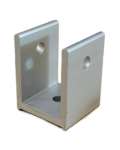 Aluminium U Bracket 33mm